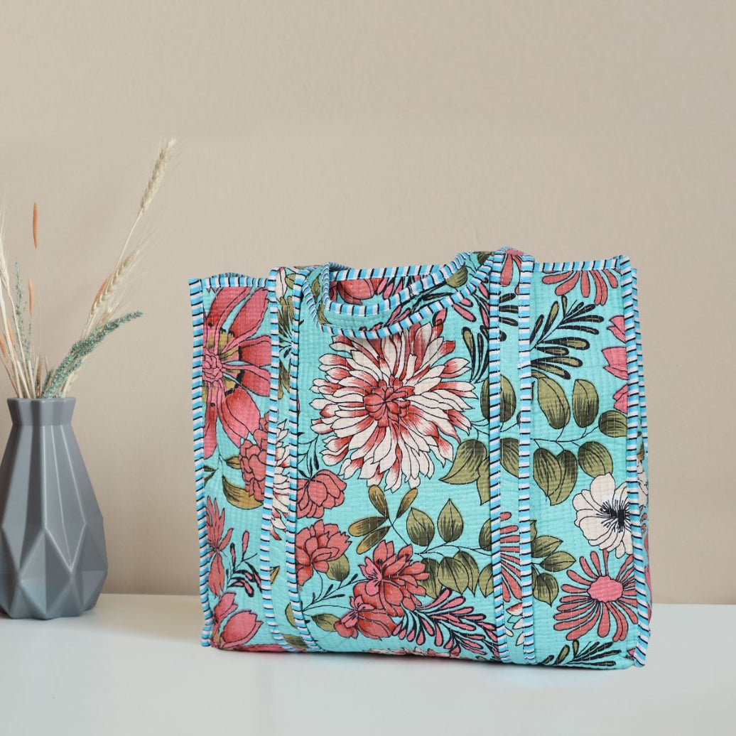 The Ultimate Safari Prints Quilted Tote Bag You Need