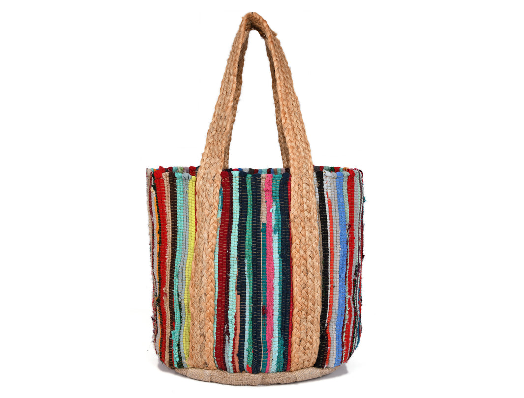 Desert Sunset Jute Tote Bag