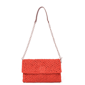 Elowen Raffia Versa Carry: The Ultimate 2-in-1 Wallet and Clutch Solid