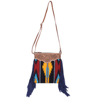 Dallas Kilim Leather Crossbody Bag | LB-644