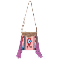 Dallas Kilim Leather Crossbody Bag | LB-644