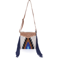 Dallas Kilim Leather Crossbody Bag | LB-644