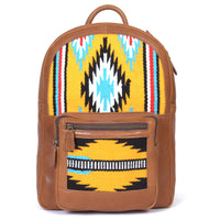 Montreal Kilim Leather Backpack