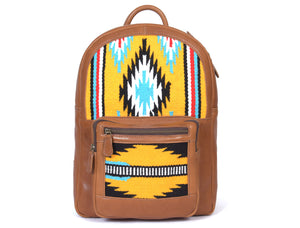 Montreal Kilim Leather Backpack