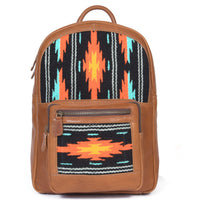 Montreal Kilim Leather Backpack