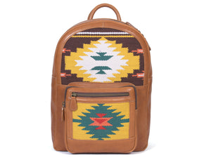 Montreal Kilim Leather Backpack