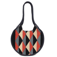 Luxe Loom Leather Handbag | LB-706