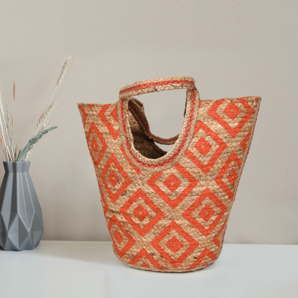 Eco Luxe Tote  Organic Jute Tote Bag