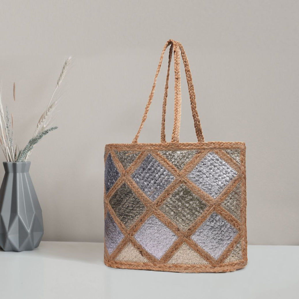 Organic Jute Tote Bag ( LB - 790  )