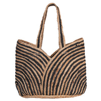 Nature's Carryall Recycled Jute Tote Bag Organic Multicolor | LB-666