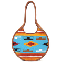 Luxe Loom Leather Handbag | LB-706