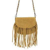 Stockton Leather Suede Cross Body