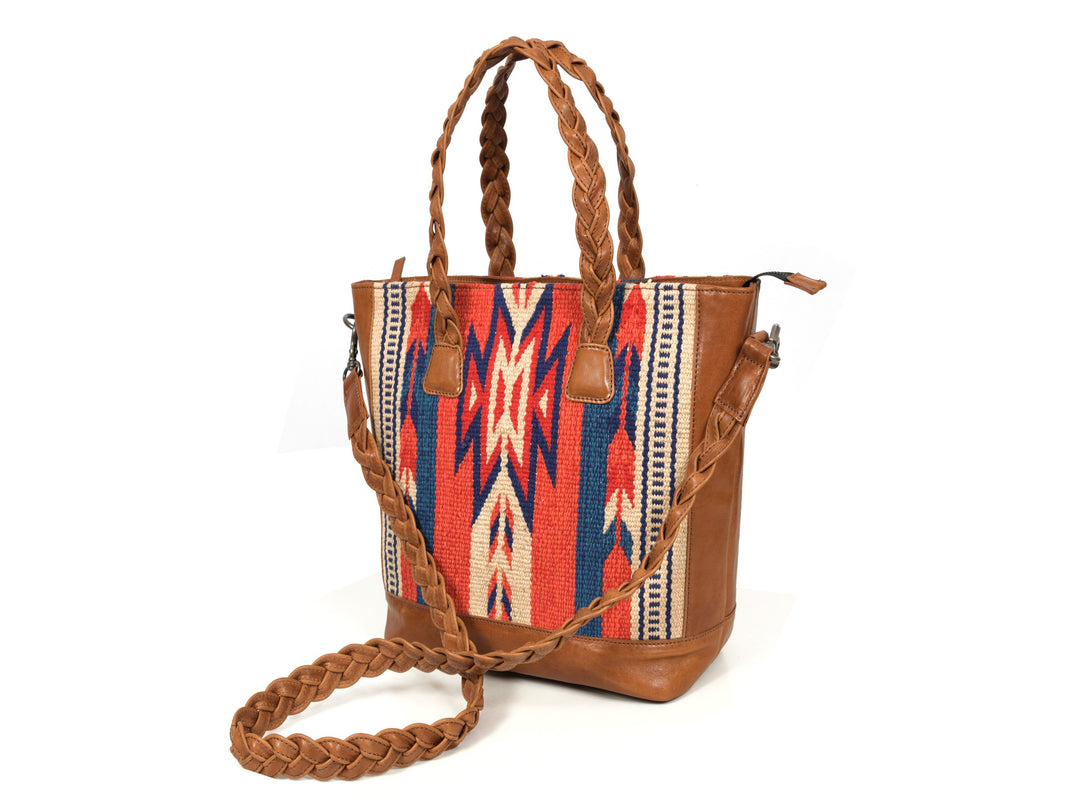 Montana Kim Leather & Kilim Tote