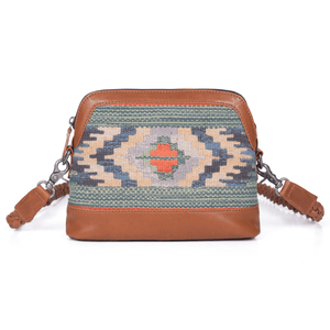Rhode  Kilim Leather Crossbody Bag