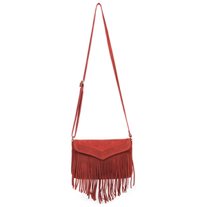 Lexington Leather suede crossbody Bag