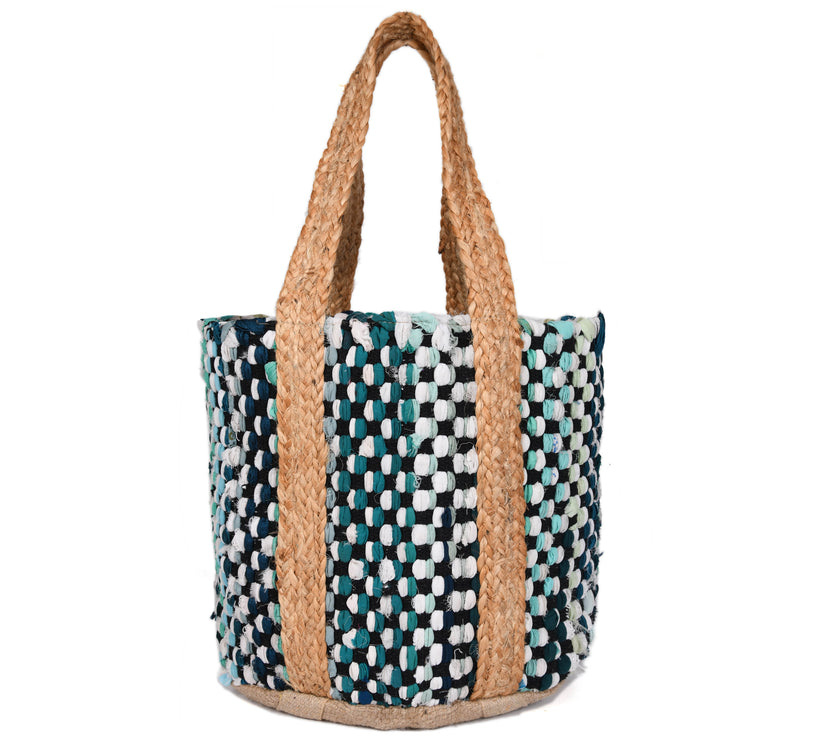 Desert Sunset Jute Tote Bag