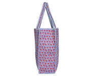 Quilted Cotton Tote Bags - Violet