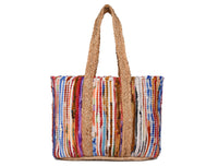 Desert Sunset Jute Tote Bag