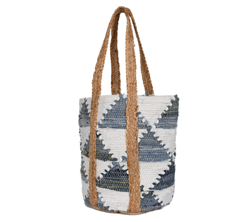 Wild Weave  Jute Tote Bag