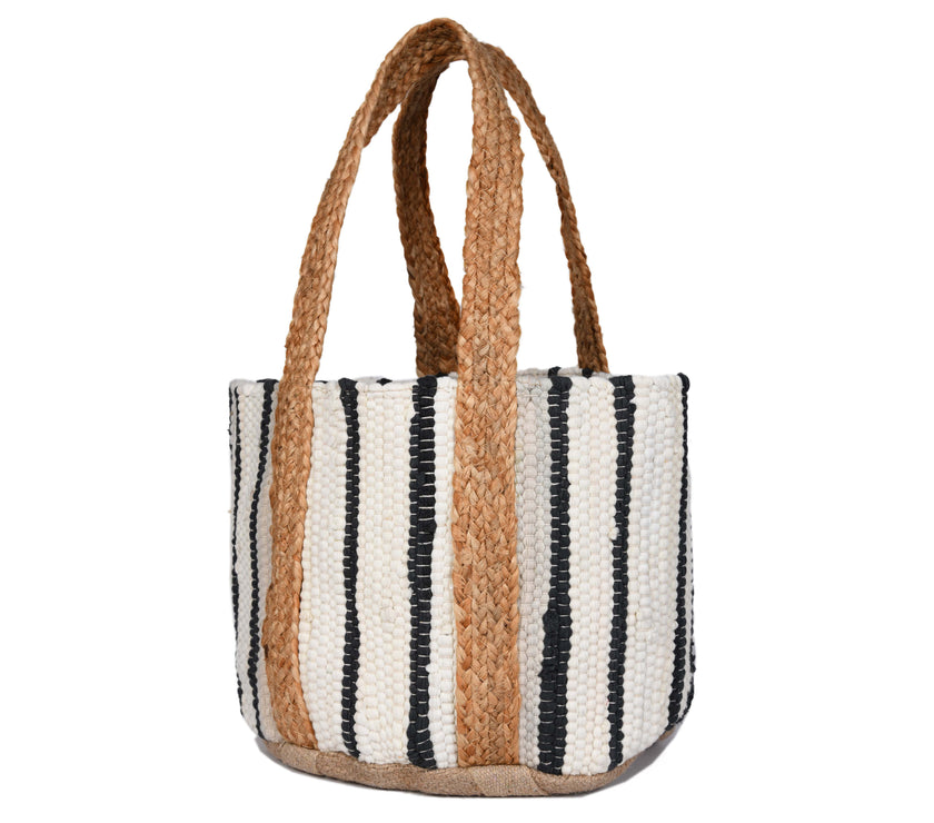 Desert Sunset Jute Tote Bag