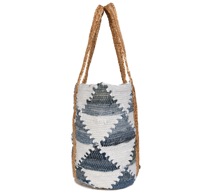 Wild Weave  Jute Tote Bag