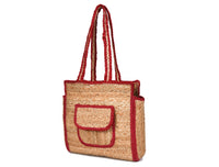 Urban Eco Jute  Tote Bags - Red