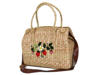 Nature Nest Shopper Handwoven Embroidered Handbag