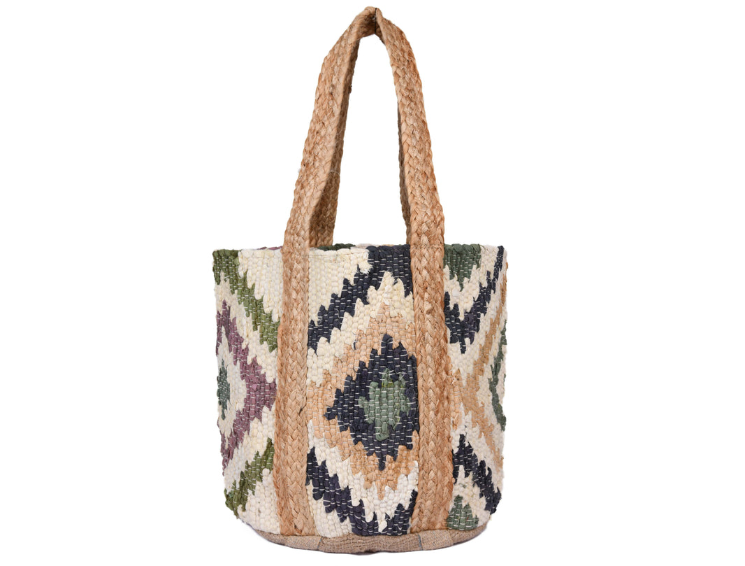 Jute Tote Bag  - Cream