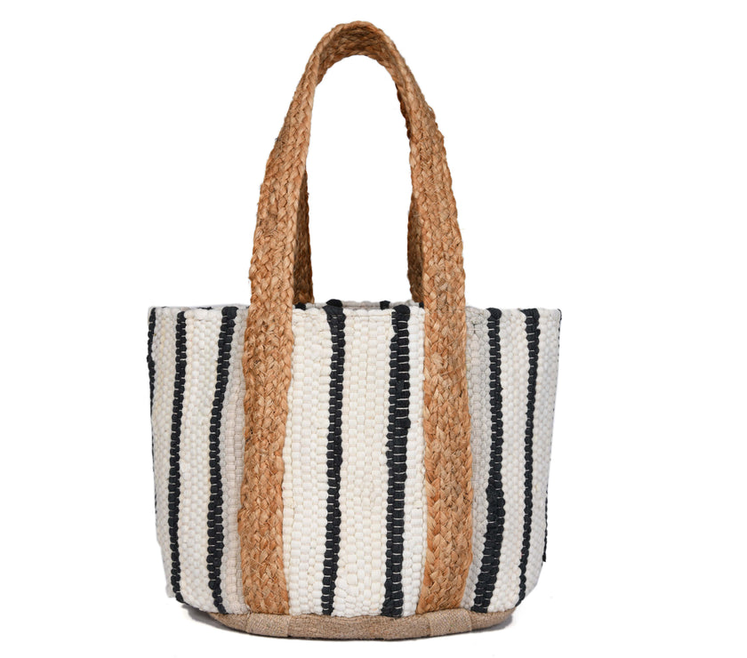 Desert Sunset Jute Tote Bag