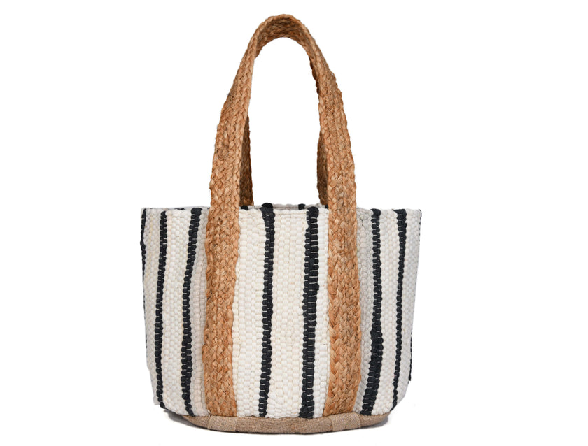 Desert Sunset Jute Tote Bag