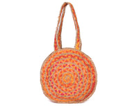 EcoChic Organic Jute Round Handbag