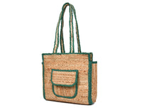 Urban Eco Jute  Tote Bags - Turquoise