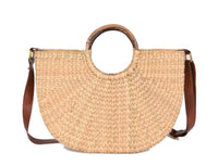 Nature Nest Shopper Handwoven Embroidered Handbag - LB848