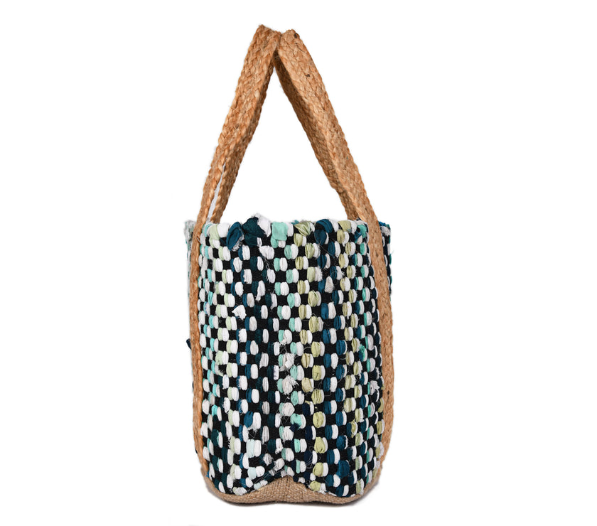 Desert Sunset Jute Tote Bag