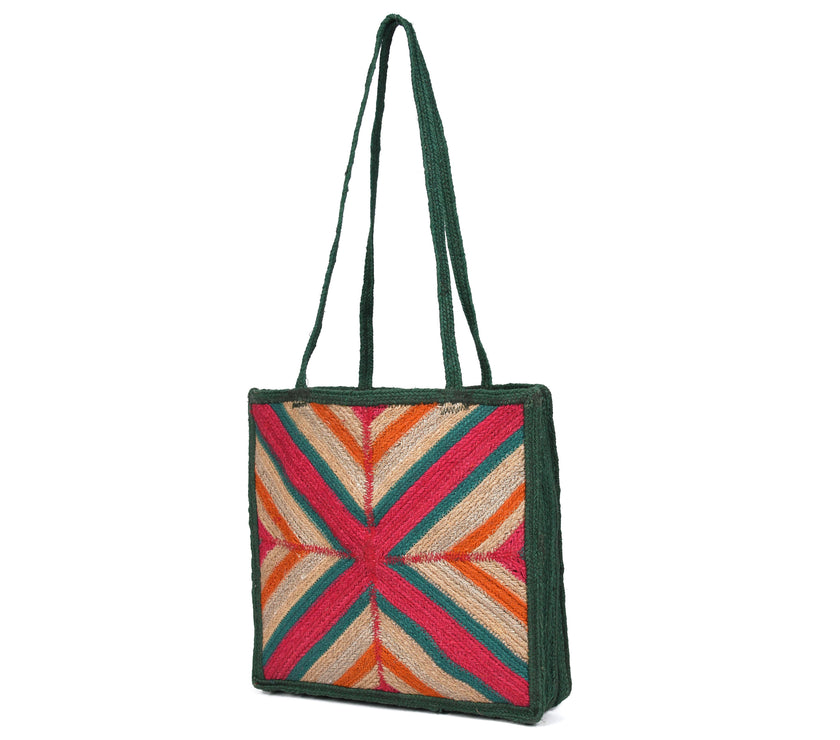 Rustic Roots Jute Tote Bags