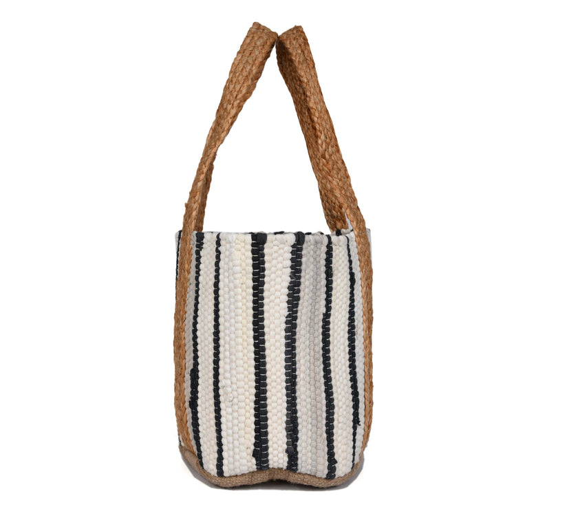 Desert Sunset Jute Tote Bag