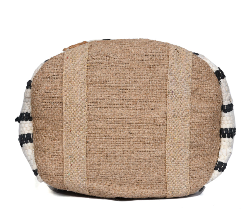 Desert Sunset Jute Tote Bag