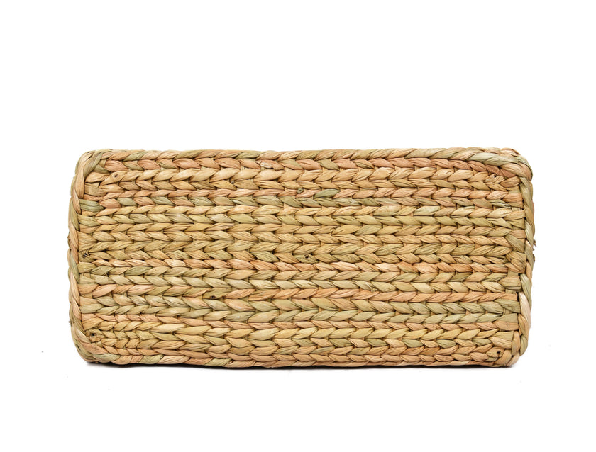 Nature Nest Shopper Handwoven Embroidered Handbag