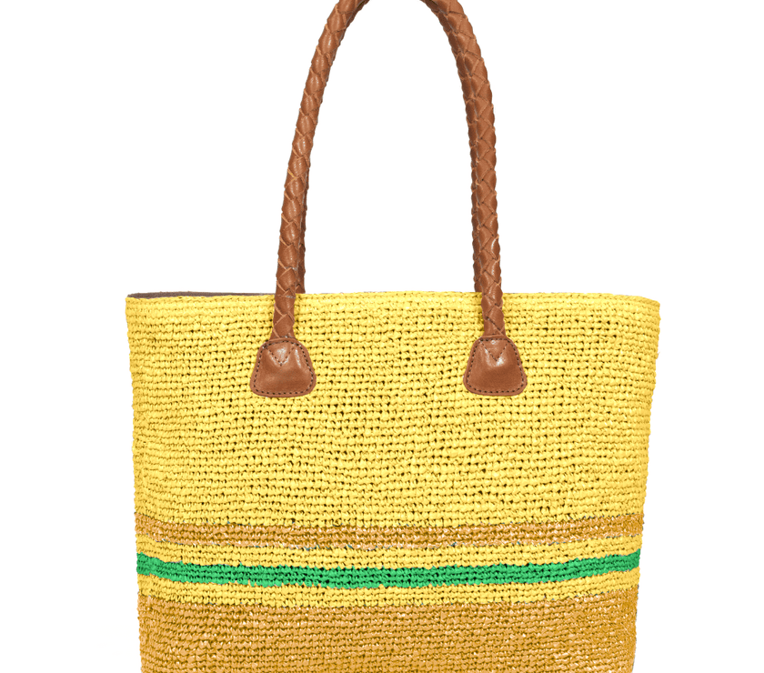 Noelle Raffia Chic Tote: Stylish and Functional Tote bag