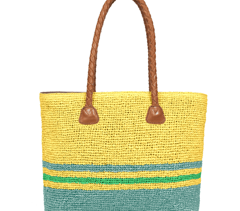 Noelle Raffia Chic Tote: Stylish and Functional Tote bag