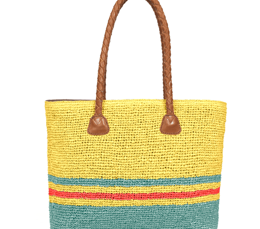 Noelle Raffia Chic Tote: Stylish and Functional Tote bag