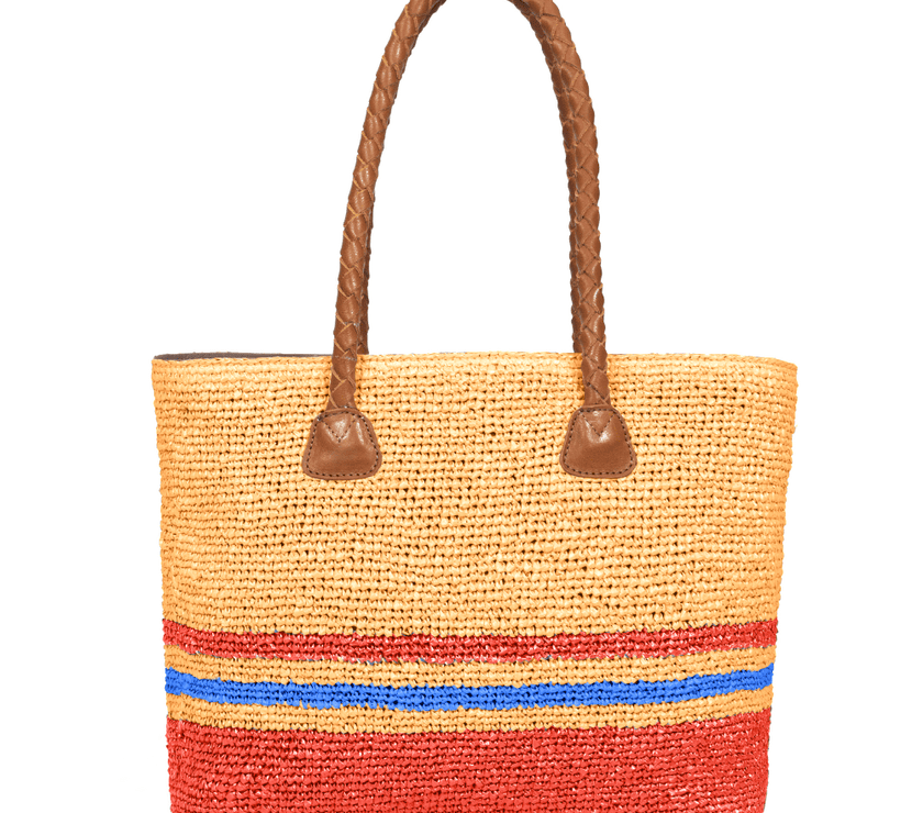 Noelle Raffia Chic Tote: Stylish and Functional Tote bag