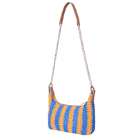 Elara Raffia Chic  Crossbody