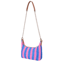 Elara Raffia Chic  Crossbody