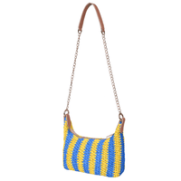 Elara Raffia Chic  Crossbody