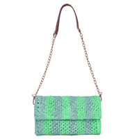 Elowen Raffia Versa Carry Clutch