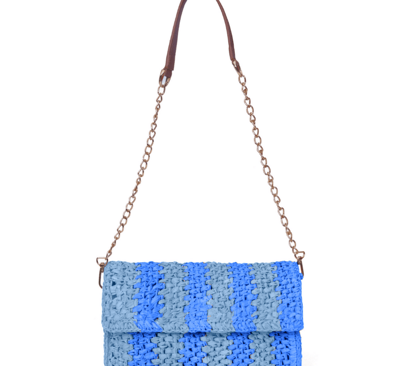 Elowen Raffia Versa Carry Clutch