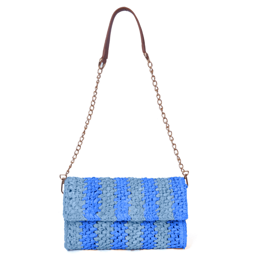 Elowen Raffia Versa Carry Clutch