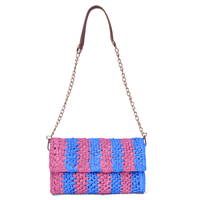 Elowen Raffia Versa Carry Clutch