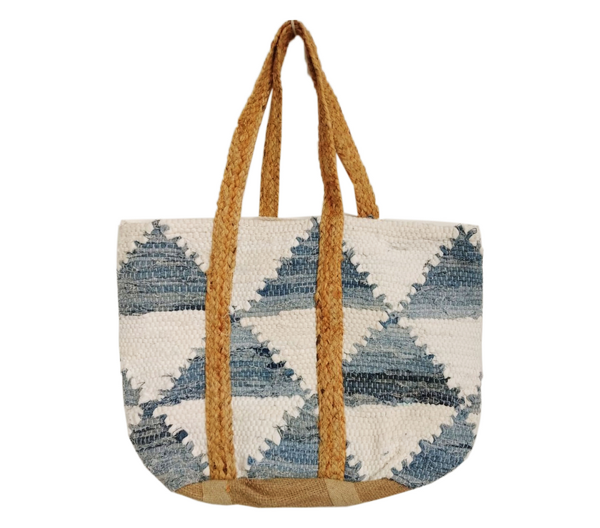 Wild Weave  Jute Tote Bag